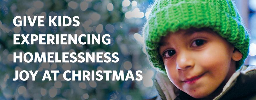 Give kids experiencing homelessness joy at Christmas
