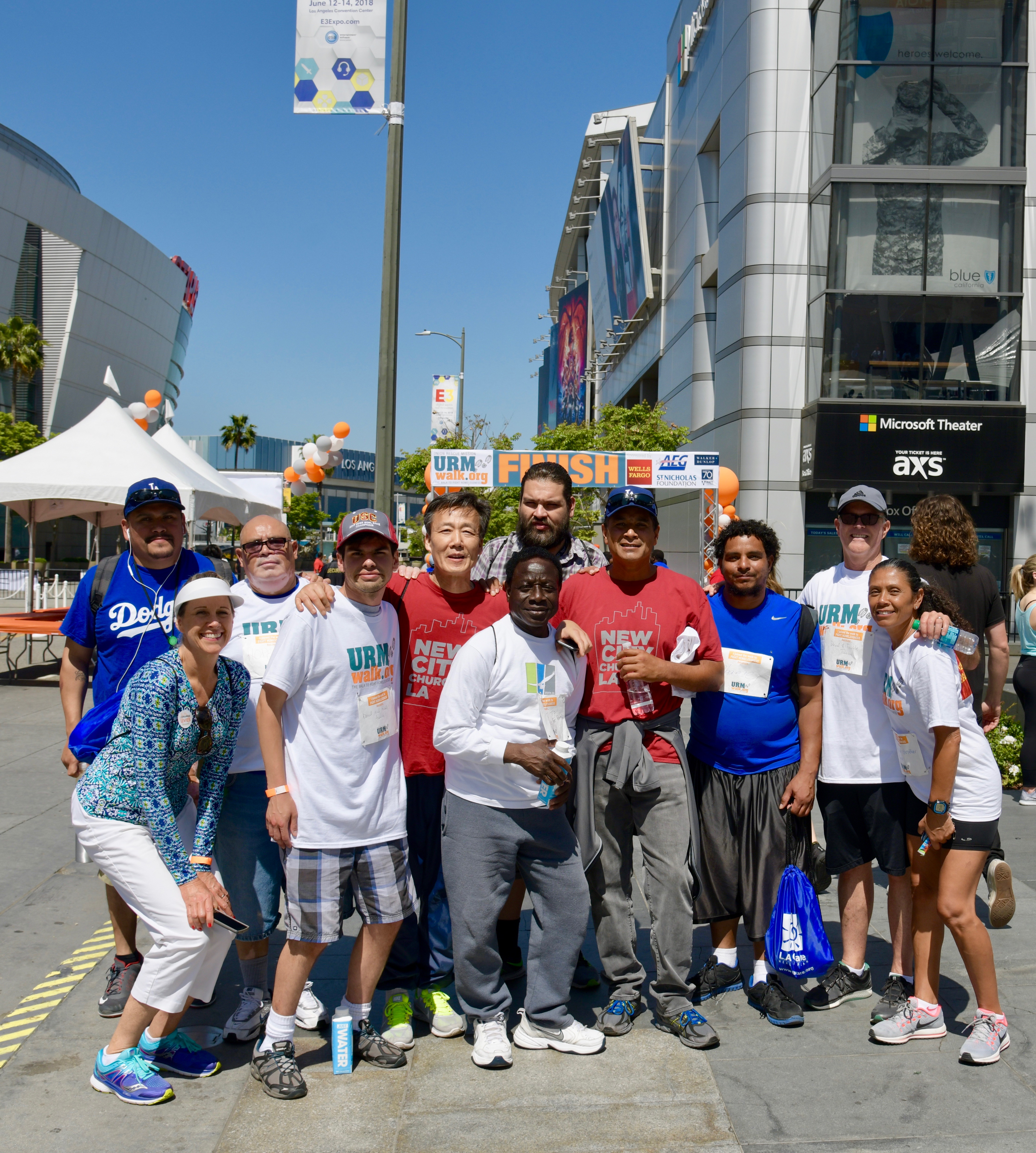 Andre Ethier Visits URM Once Again - Union Rescue Mission